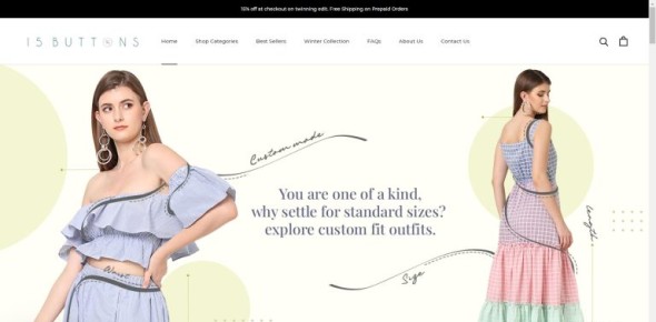 15 Buttons - Digital Wedding Invitations