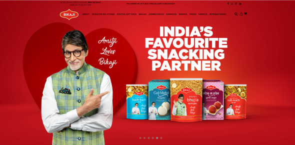 Bikaji - The Manufacturer & Exporter of Ethnic Indian Snacks