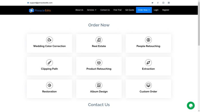 OES Pinnacle Edits - Photo Editing Services