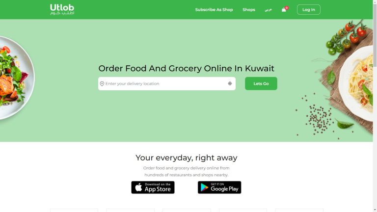 UTLOB - Food & Grocery Delivery Platform